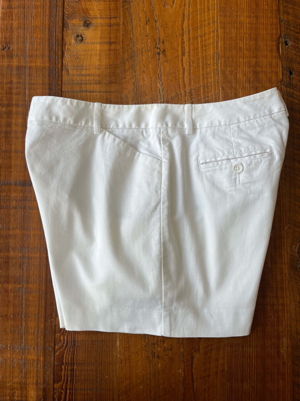 Ann Taylor White Tailored Shorts Size 8 - Picture 4 of 11